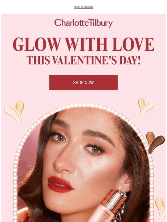 Level Up Your GLOW This Valentine’s Day!