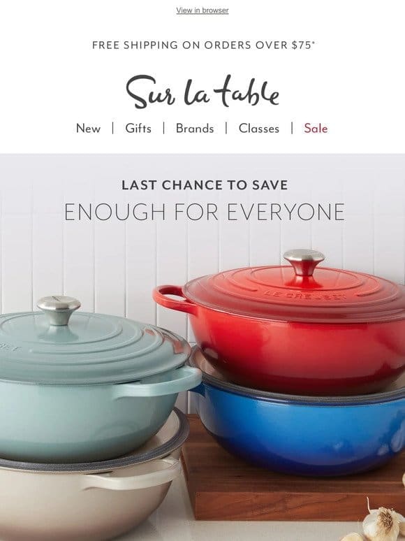 Love Le Creuset? Don’t miss this.