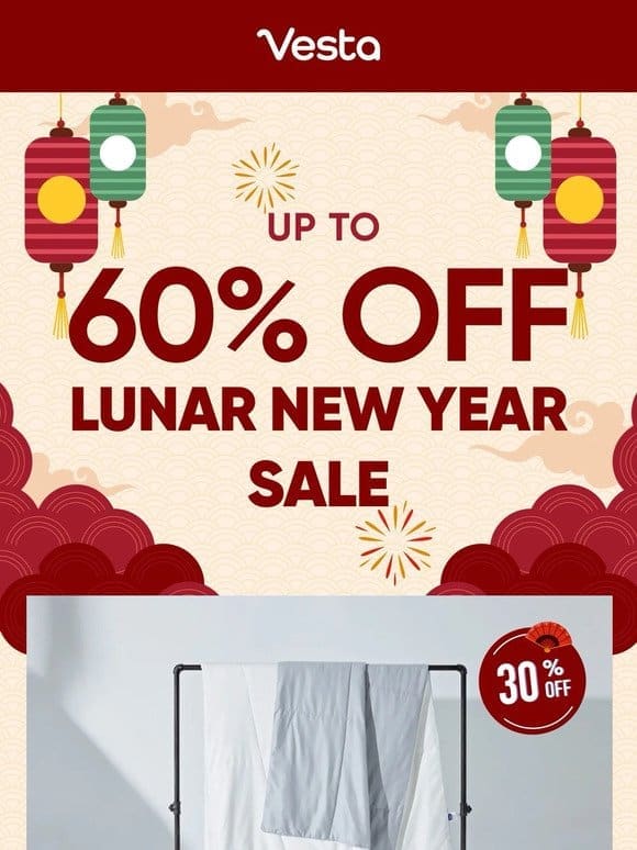 Lunar New Year Sale is NOW