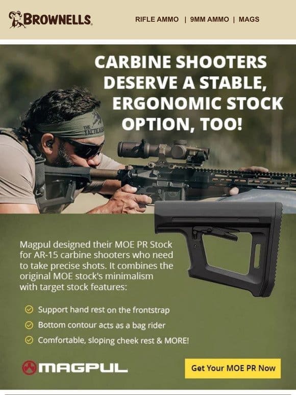 Magpul’s NEW target stock for AR carbines!