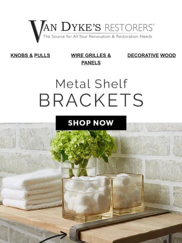 Metal Shelf Brackets: Your Storage Possibilities Expanded