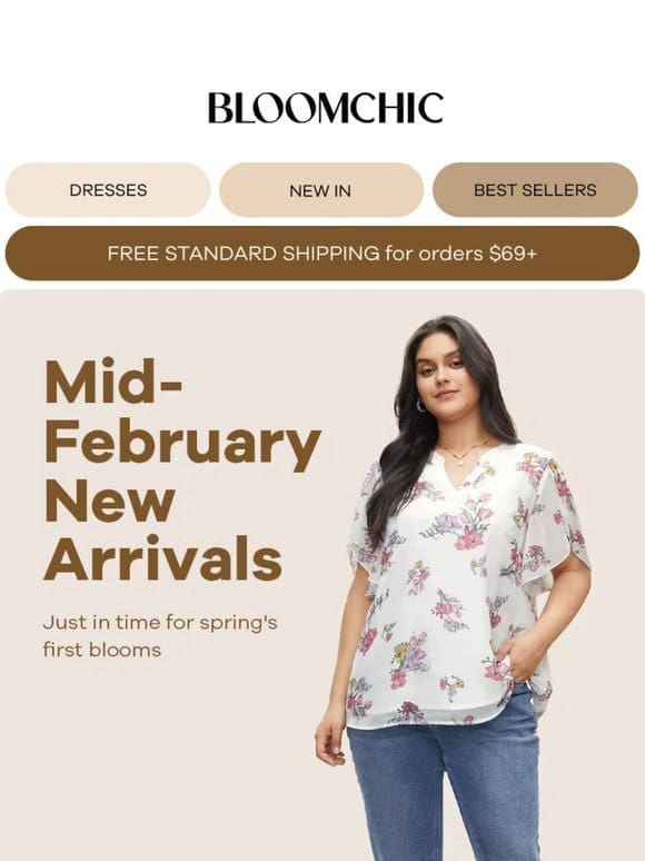 Mid-February New Arrivals