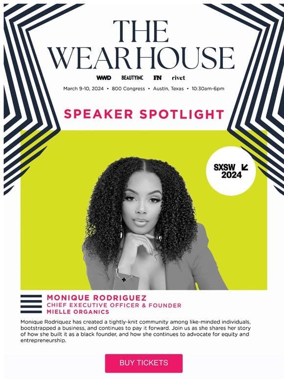 Monique Rodriguez Joins The Wear House at SXSW