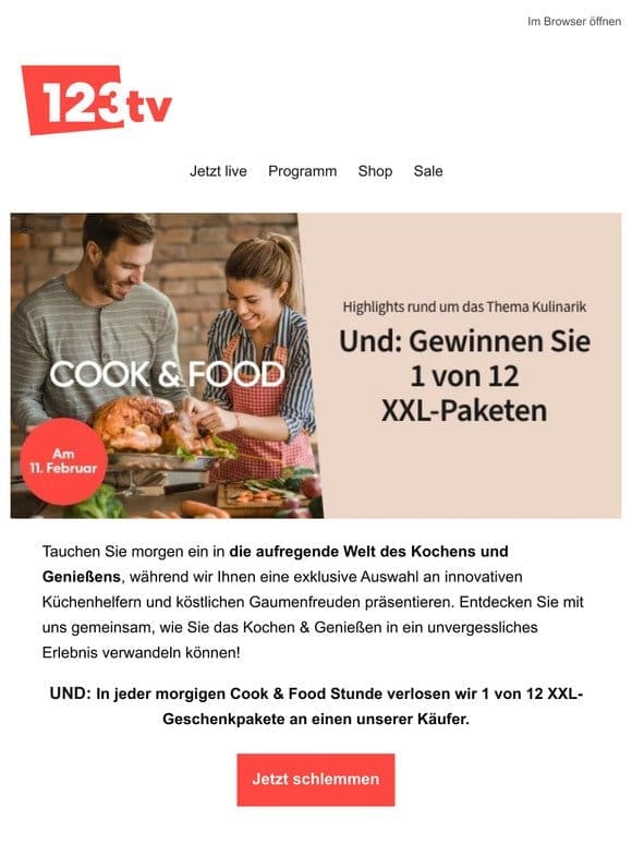 Morgen: Cook & Food