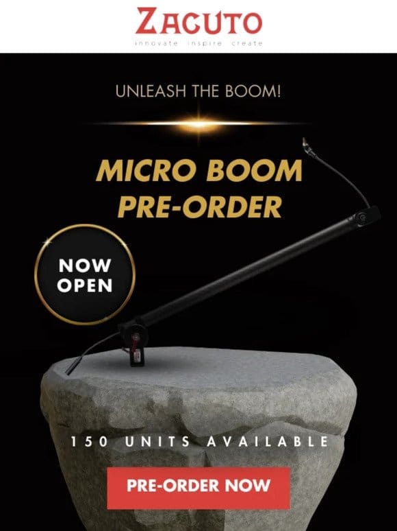 NEW ARRIVAL: MicroBoom