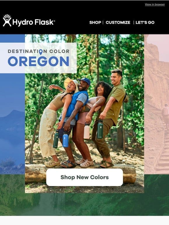 NEW: DESTINATION COLOR OREGON