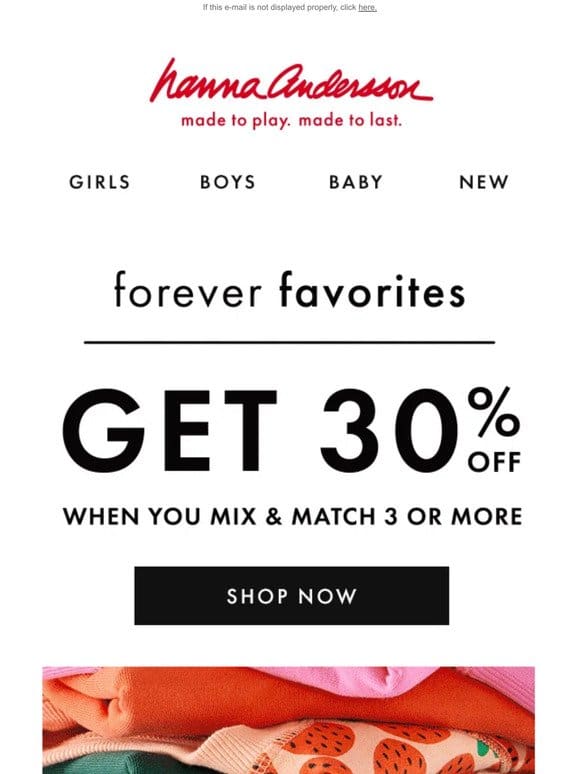 NEW Forever Favorites 30% Off