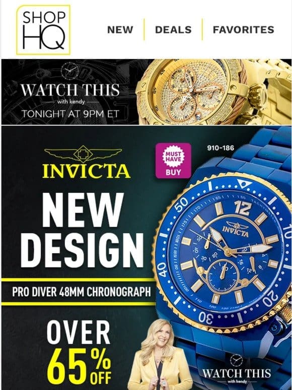 NEW Invicta Over 65% Off