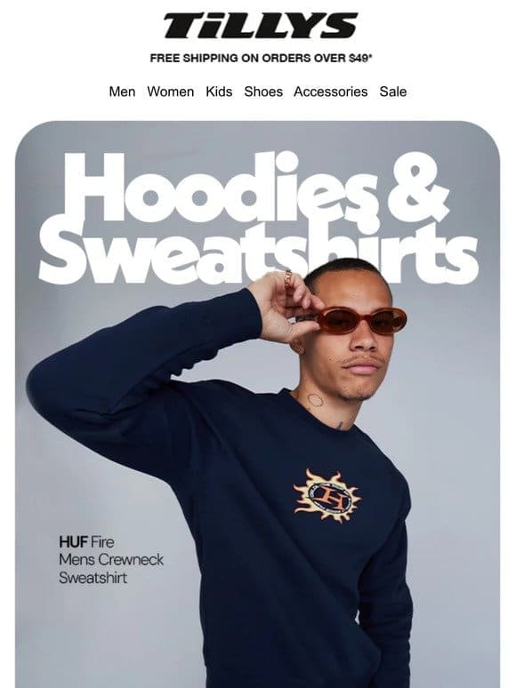 NEW ➔ Sweatshirts & Hoodies