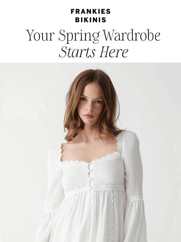 NOW OPEN: The Spring Apparel Shop