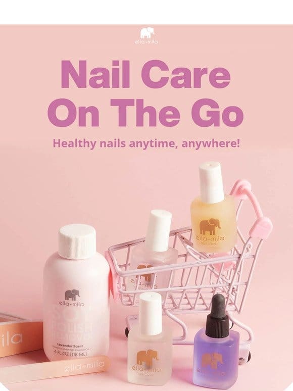 Nail care made portable