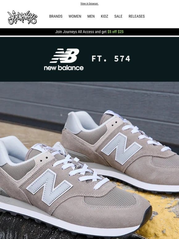 New Balance Ft. 574