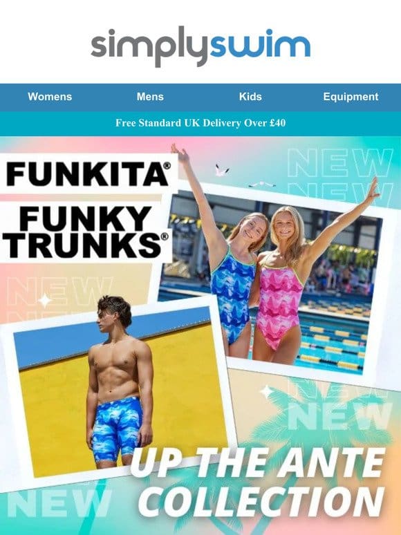 New Collection + Free Gift | Funkita & Funky Trunks | Simply Swim