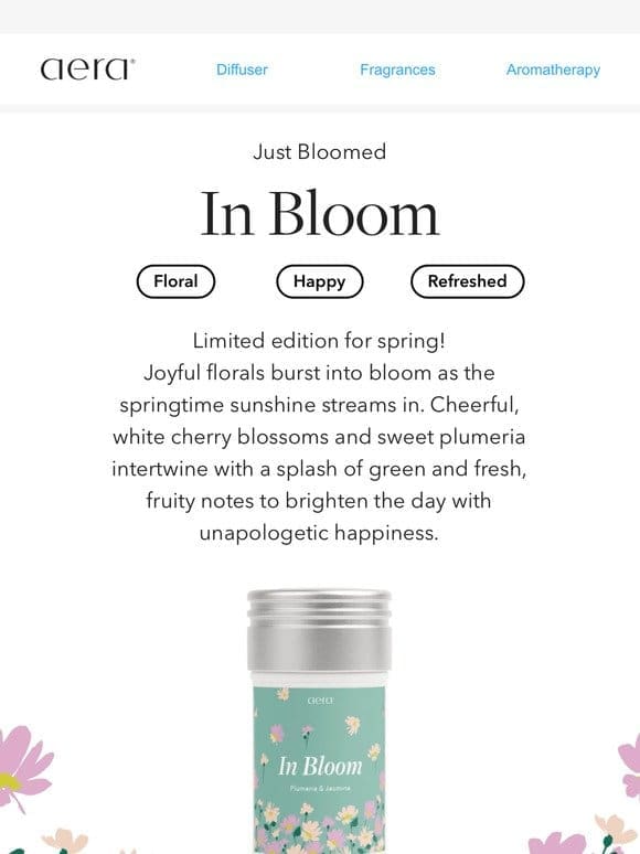 New Fragrance: In Bloom Limited Edition