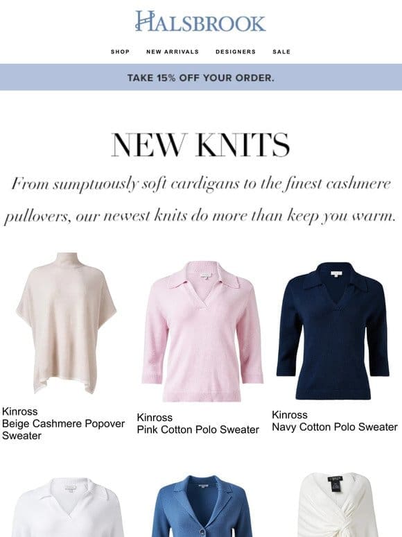 New Knits You Need Now