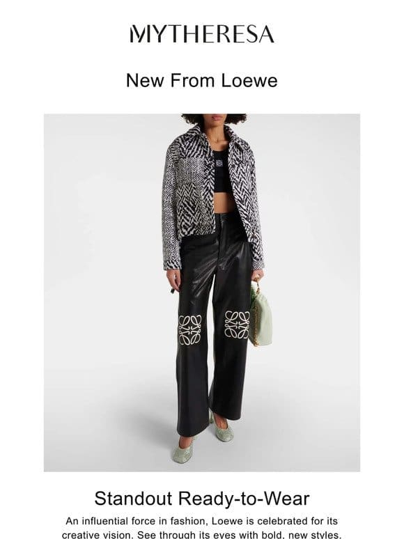 New Loewe: ready-to-wear， bags， and shoes