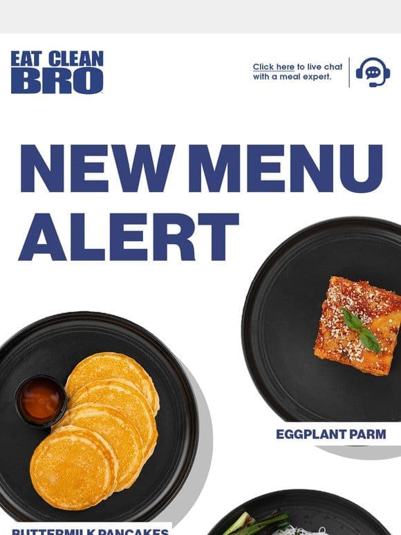 New Menu Drop!