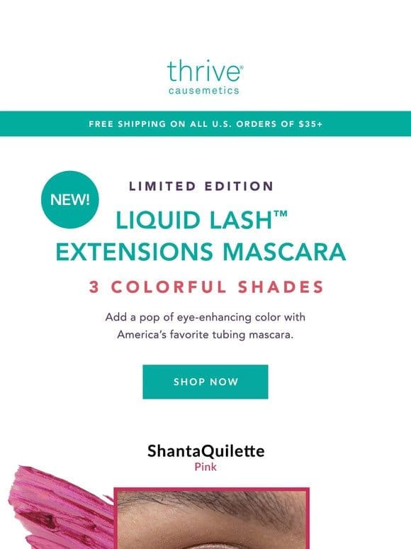 New Shades! Liquid Lash™ Extensions Mascara