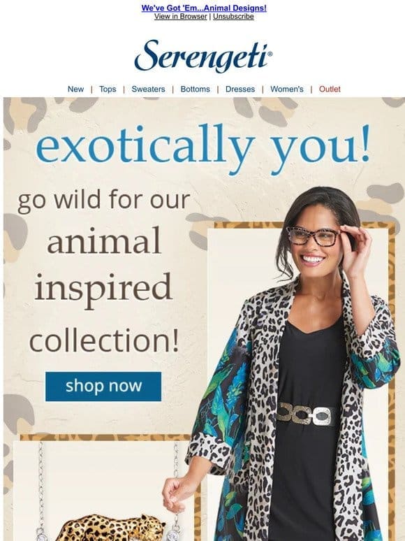 New Spring Trend ~ Animal Print Fashions ~ Shop Now