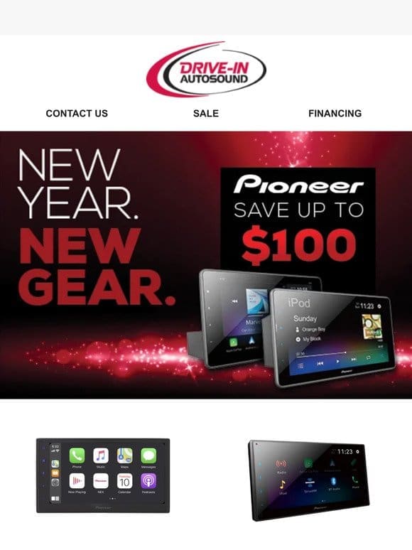 New Year， New Gear from Pioneer!