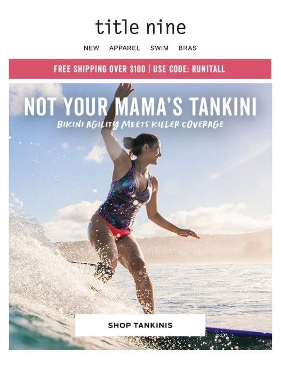 Not your mama’s tankini