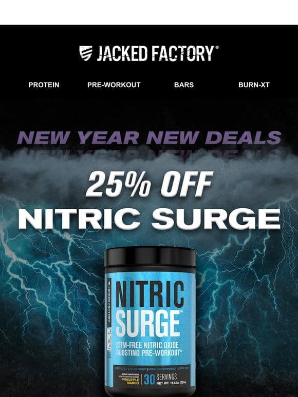 Now Introducing… Nitric Surge  ⚡
