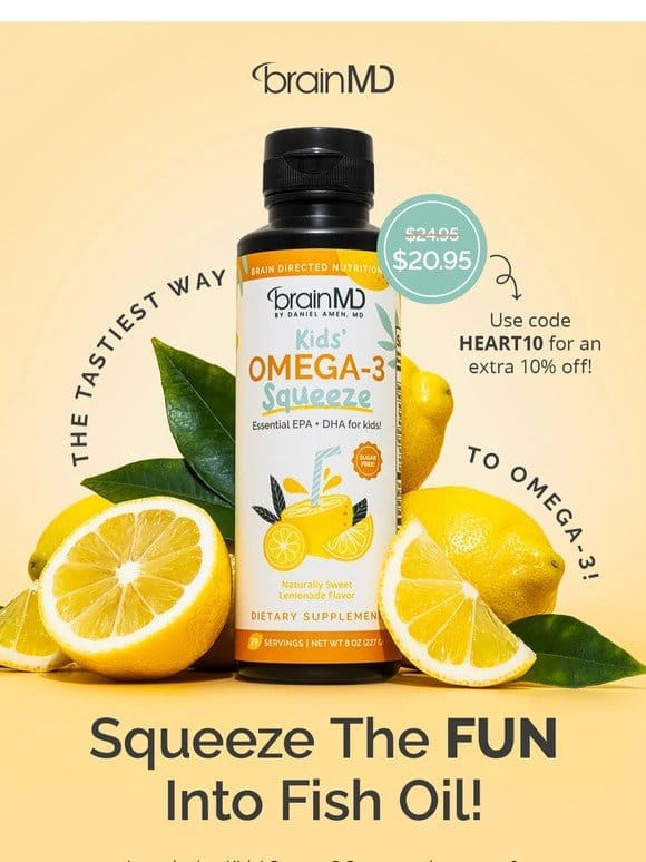 OMG! NEW Omega-3s Your Kids Will