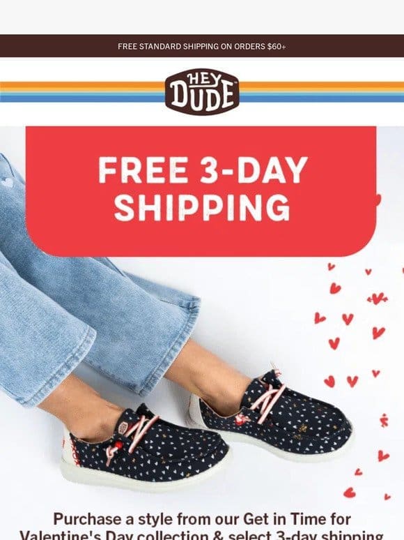 Oh ship! Free 3-Day Shipping