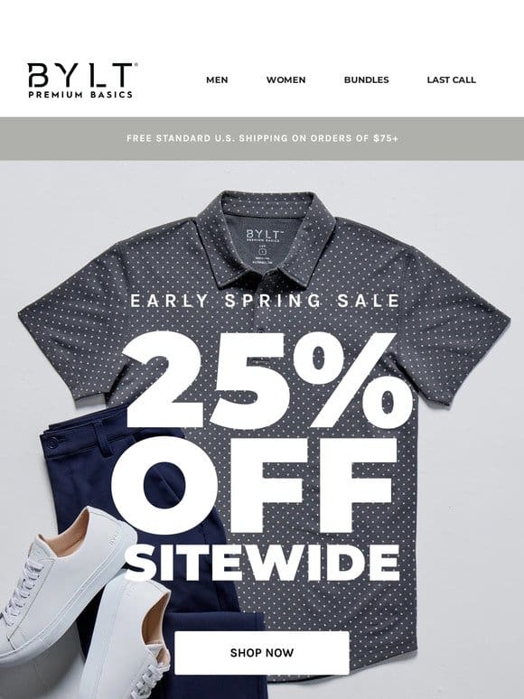 Our Biggest Sale of the Spring