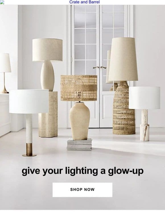 Our new lighting collection is in and it’s positively *glowing*