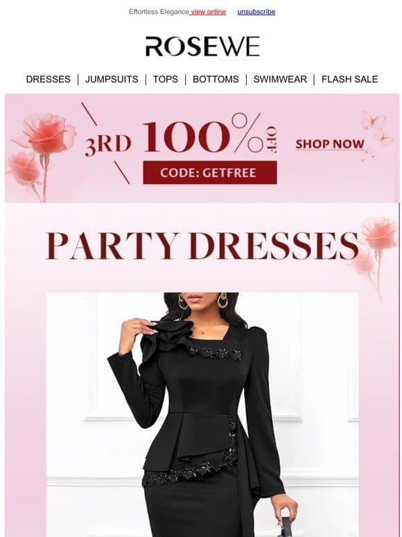 PARTY DRESSES: Score the Last Epic Discount!