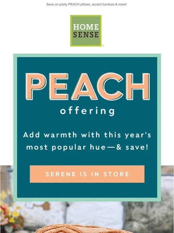 PEACH perfect pieces & prices!
