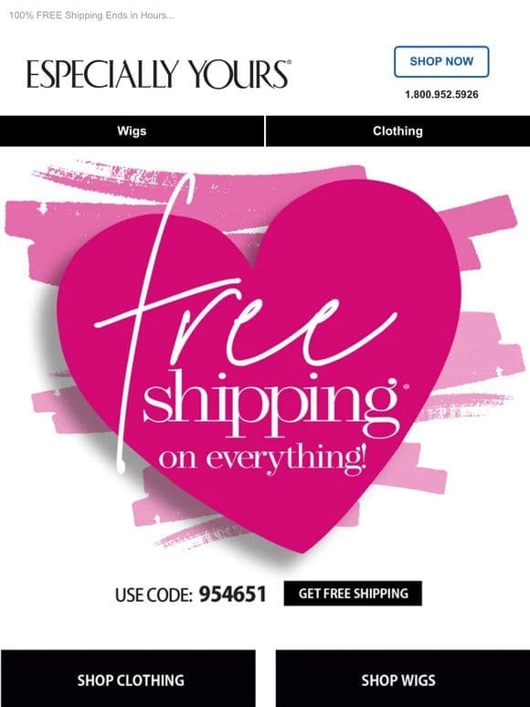 PS: We ❤️ You & FREE Shipping!