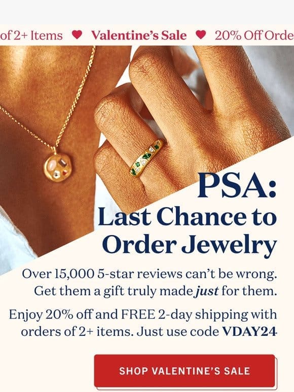 PSA: Last chance to snag