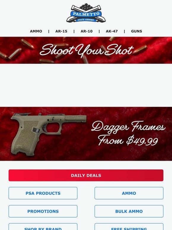 PSA Valentine’s Sale Starts Now! | Free Shipping PSA Complete Lowers & Deals on CHF & M4 Uppers!
