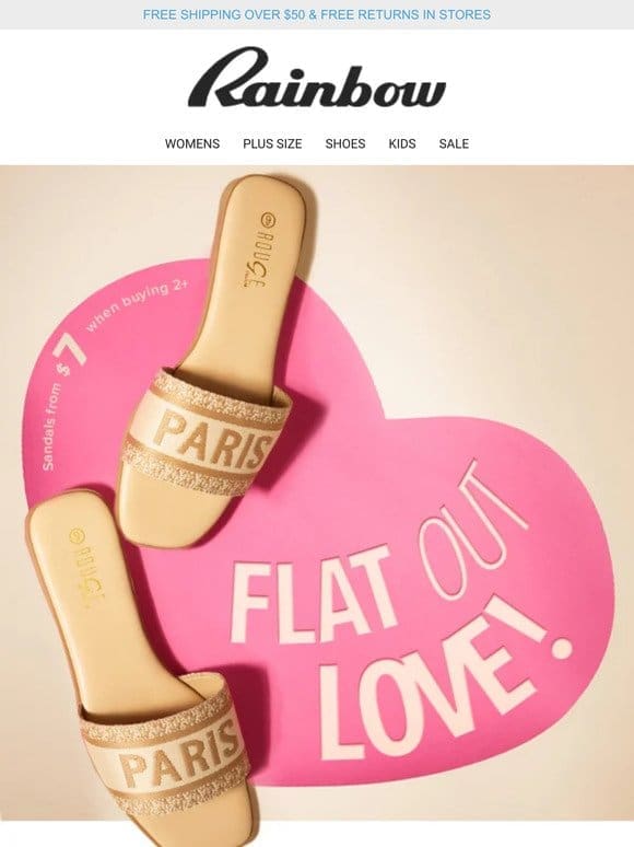 Pardon my French， these Flat Sandals are F-ing Fabulous!  From $7