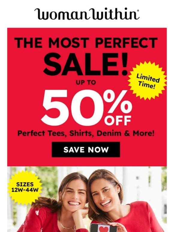 Perfect Fit ✔ Perfect Comfort ✔ Perfect SALE ✔