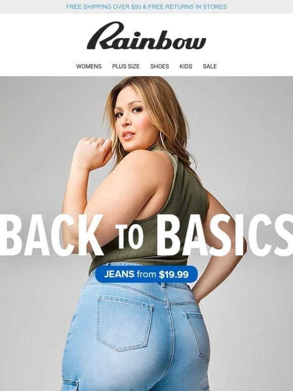 Perfect-fitting Jeans   From $19.99!