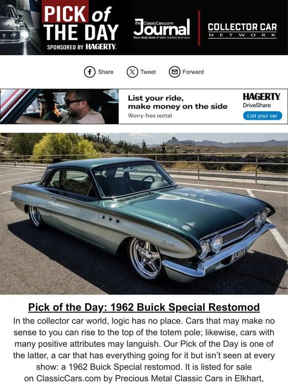 Pick of the Day: 1962 Buick Special Restomod