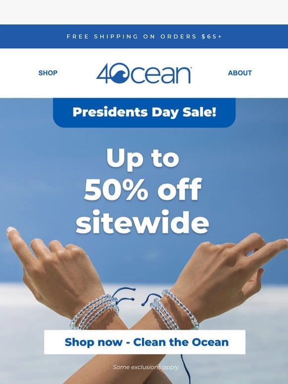 Presidents Day Sale Starts Today