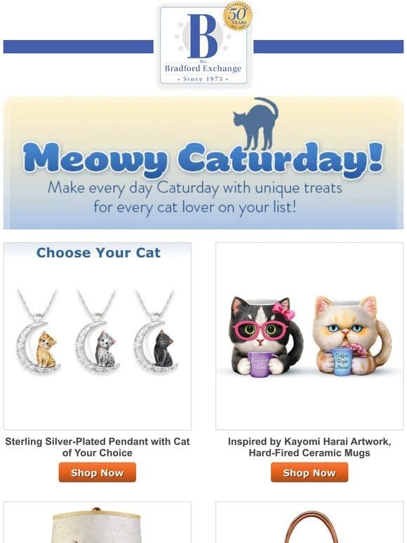 Purr-fect Gifts for Cat Lovers!