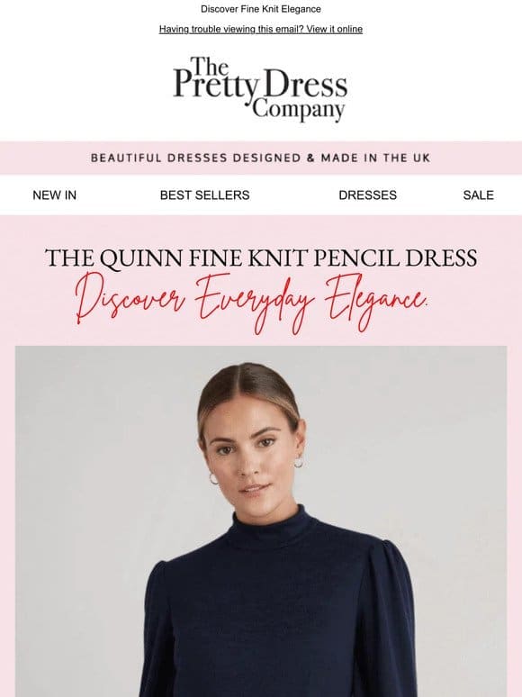 Quinn Fine Knit， Everyday Elegance