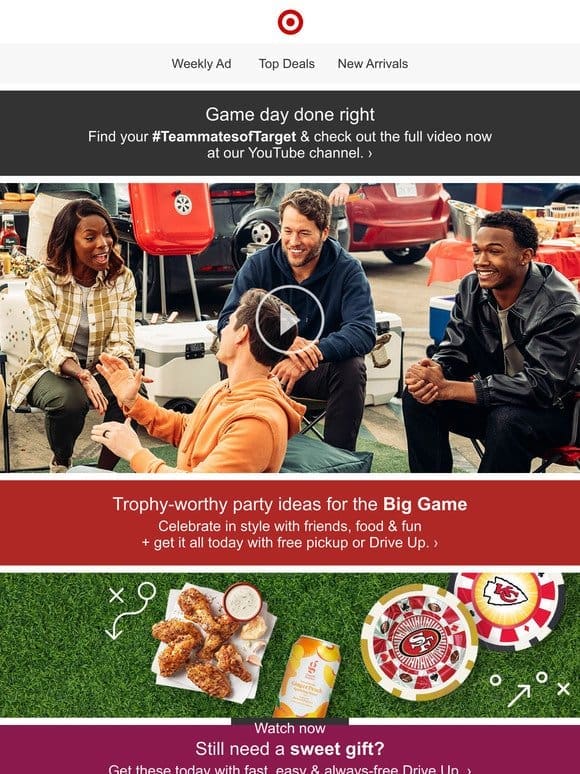 Ready for kickoff? Prep like a pro & find your Target team