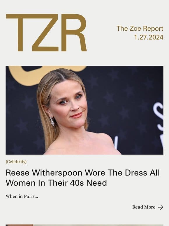 Reese Witherspoon Wore The Dress All Women In Their 40s Need