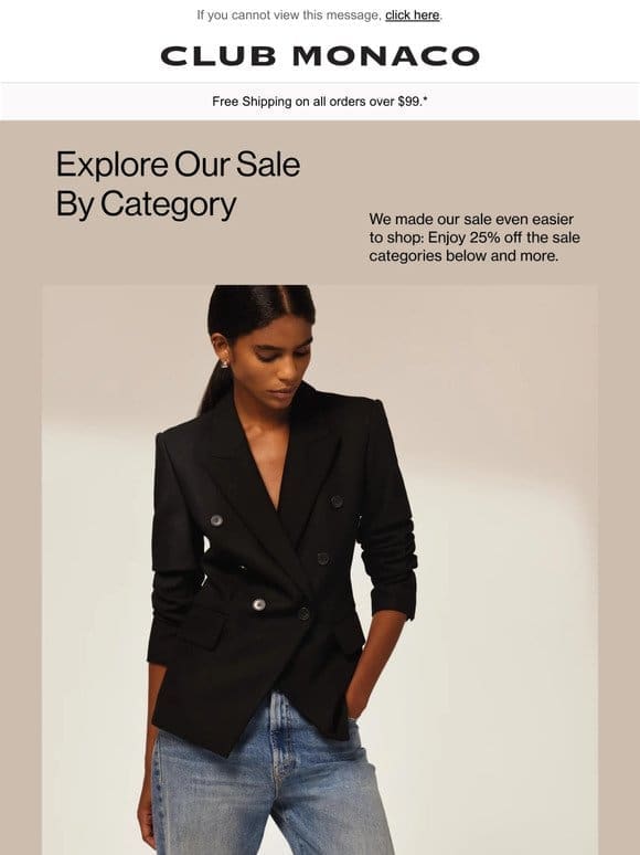 SALE: Shop By Category