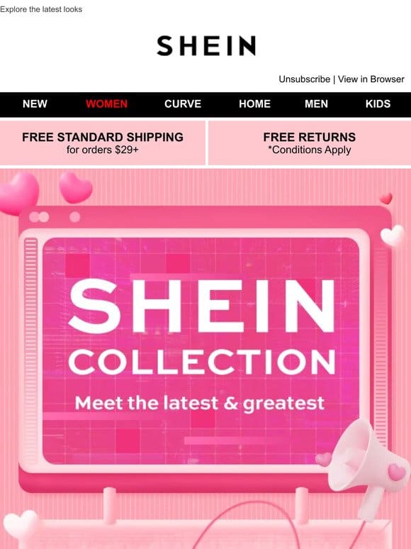 SHEIN Collection | So New， So Now