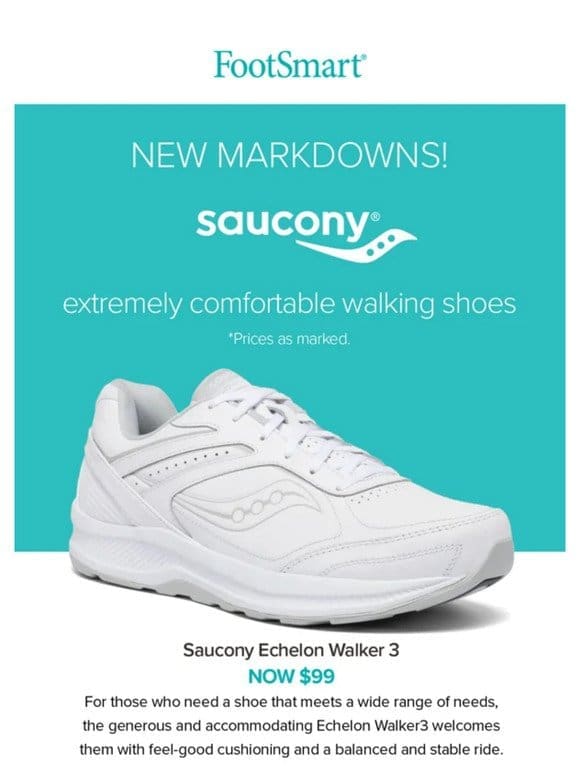 Save on Feel-good Styles from Saucony ❤️