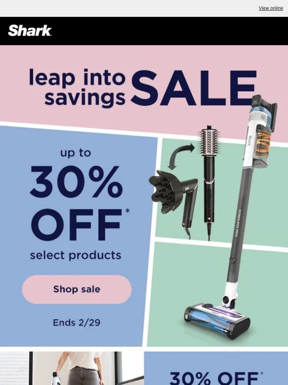Save up to 30% while you can!