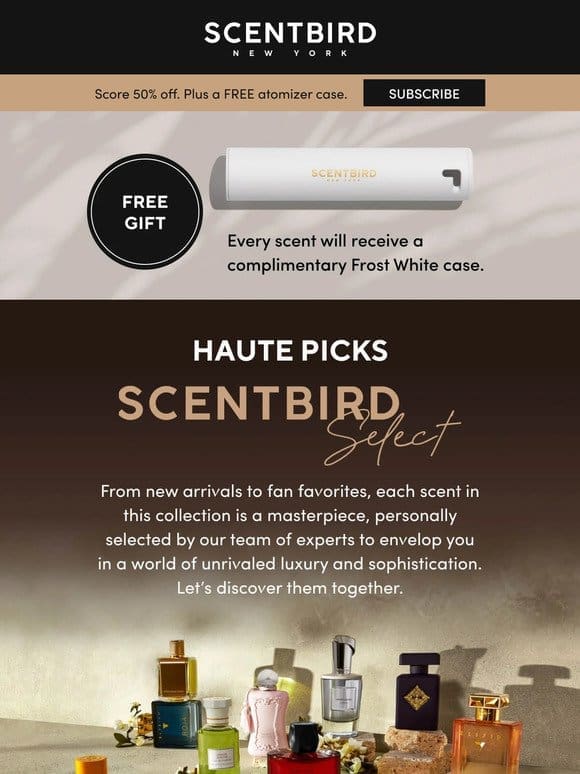 Scentbird Select unveils exquisite scents