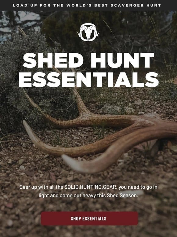 Sheds are dropping… are you ready?